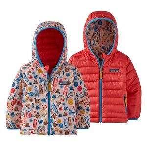 Patagonia Baby Reversible Down Sweater Hoody, NWT